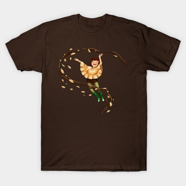 Dumpling Witch T-Shirt by SarahWrightArt